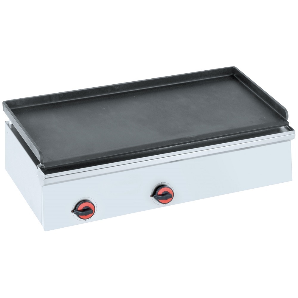 Electric iron hot plate 10 mm  smooth table top - 1000x450x240 mm - 5 Kw 230/1V - 4405EM10 Eurast