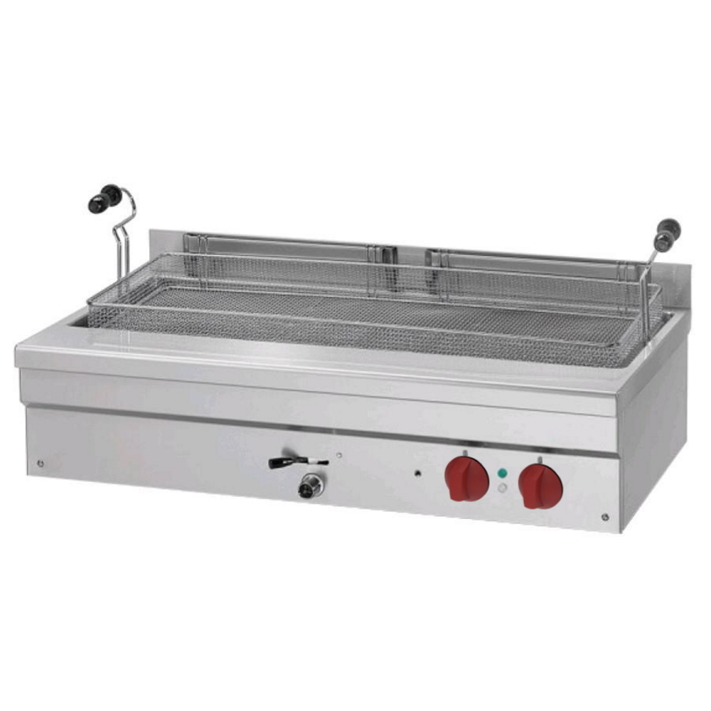 Freidora pastelería eléctrica 35 litros de sobremesa 1050x580x280 mm