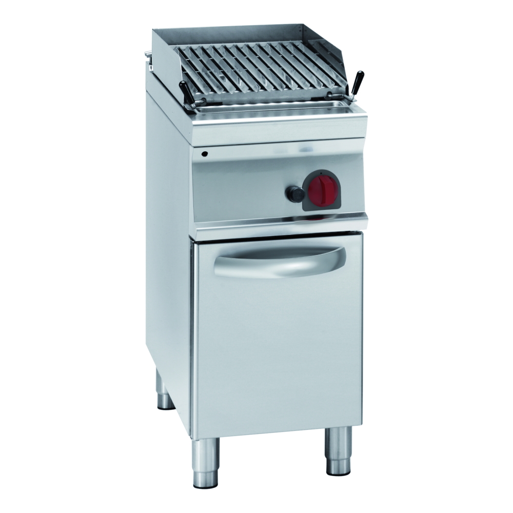 Gas lava barbecue on support - 400x900x900 mm - 11 Kw - 47270313 Eurast