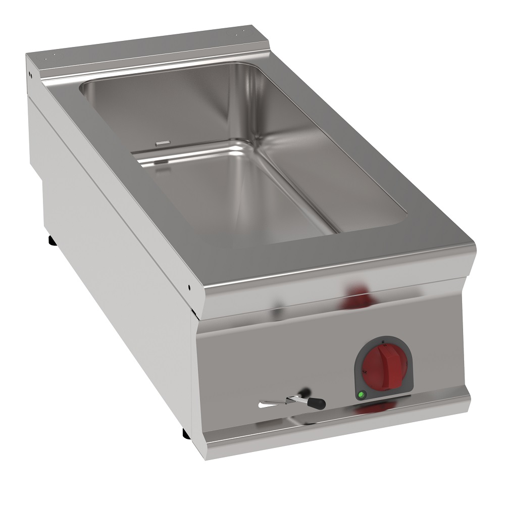 Electric bain-marie 4 gn 1/3 on table top - 400x900x280 mm - 3 Kw 400/3V - 37540613 Eurast