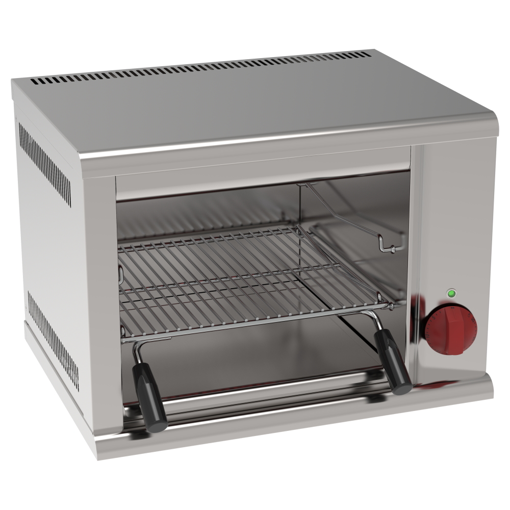 Gratinador electrico rapido 1 parrilla 38x39 540x400x400 mm