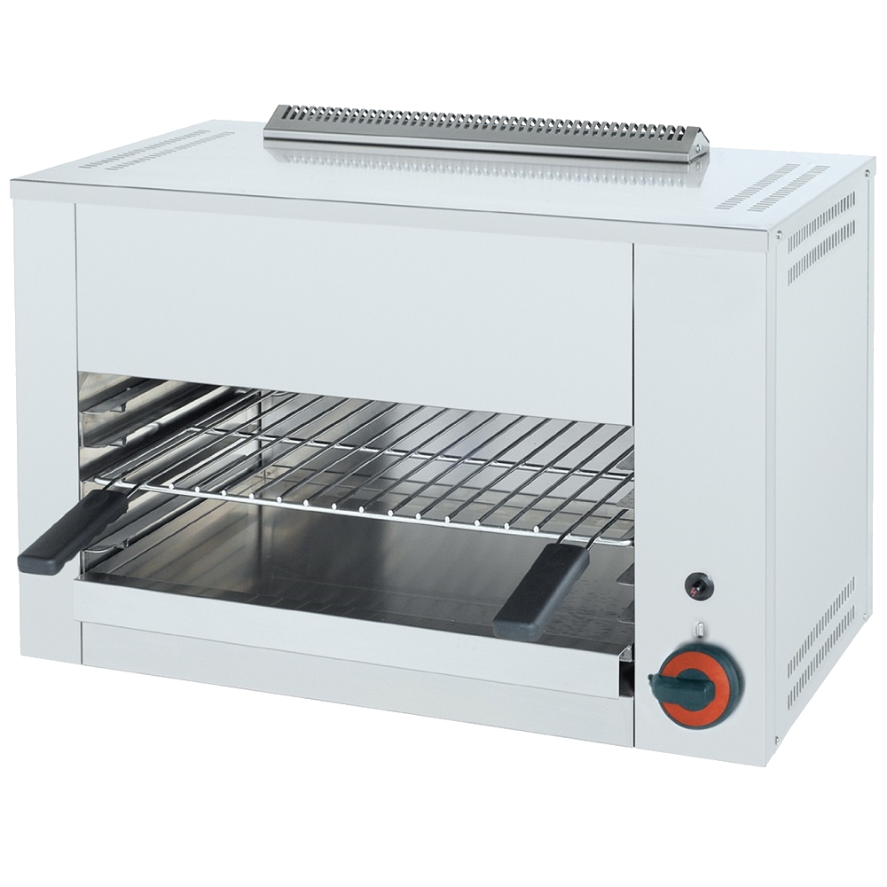 Gas salamander 1 grill 52x39 - 755x425x500 mm - 6 Kw - 43160G08 Eurast