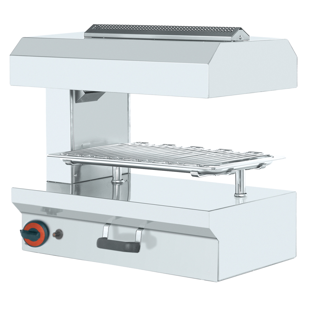 Gratinador a gas 1 parrilla 53x32,5 movil 630x380x580 mm