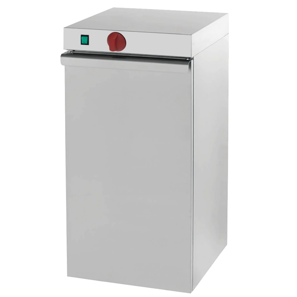 Armario caliente electrico para platos 1 puerta 400x460x870 mm