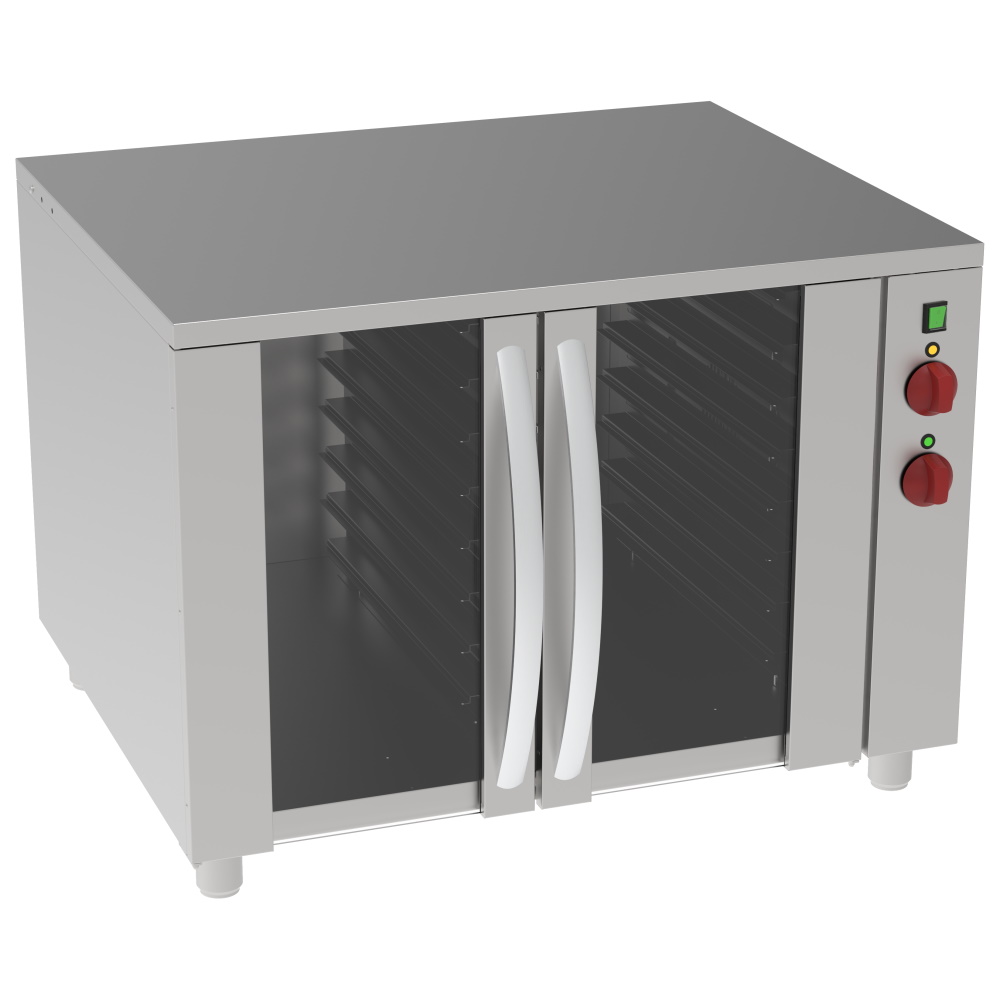 Eurast 80939169 Hot or fermentation cabinet 7+7 gn 1/1 or 600x400 - 1030x740x800 mm - 2,6 KW 230/1V