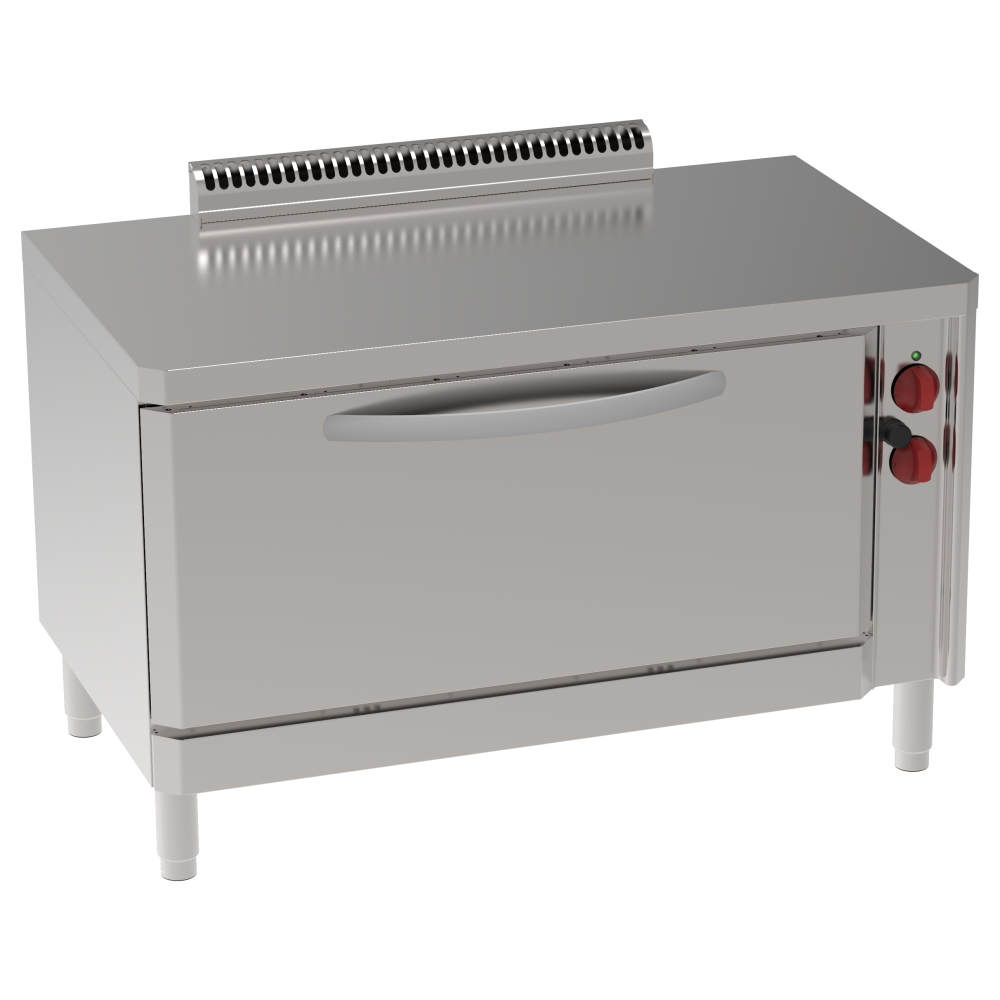 Static gas oven with electric griller grilles 883x603 - 1200x700x700 mm - 10 Kw + 3 KW 230/1V - 2982