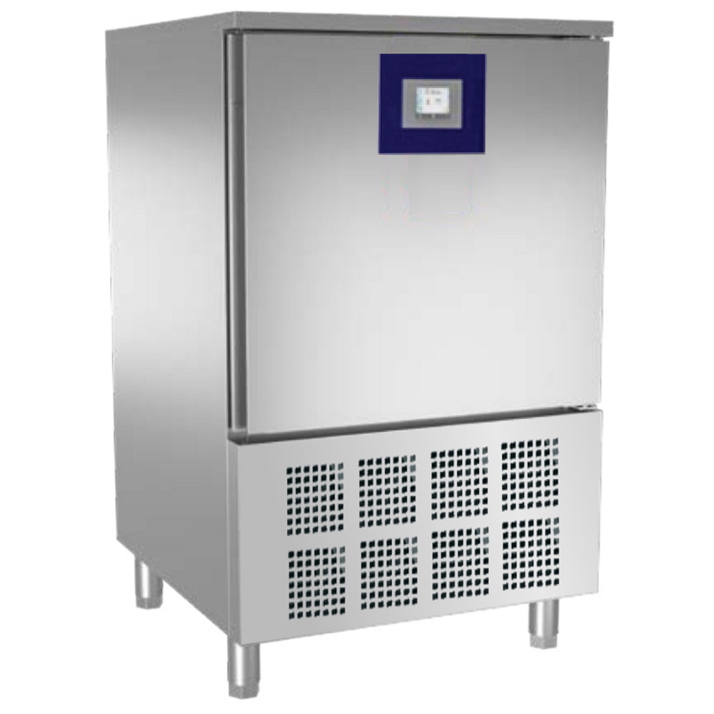 Blast chiller 8 gn 1/1 or tray-l 40x60 - 800x800x1300 mm - 2000 W 230/1V - 54698850 Eurast