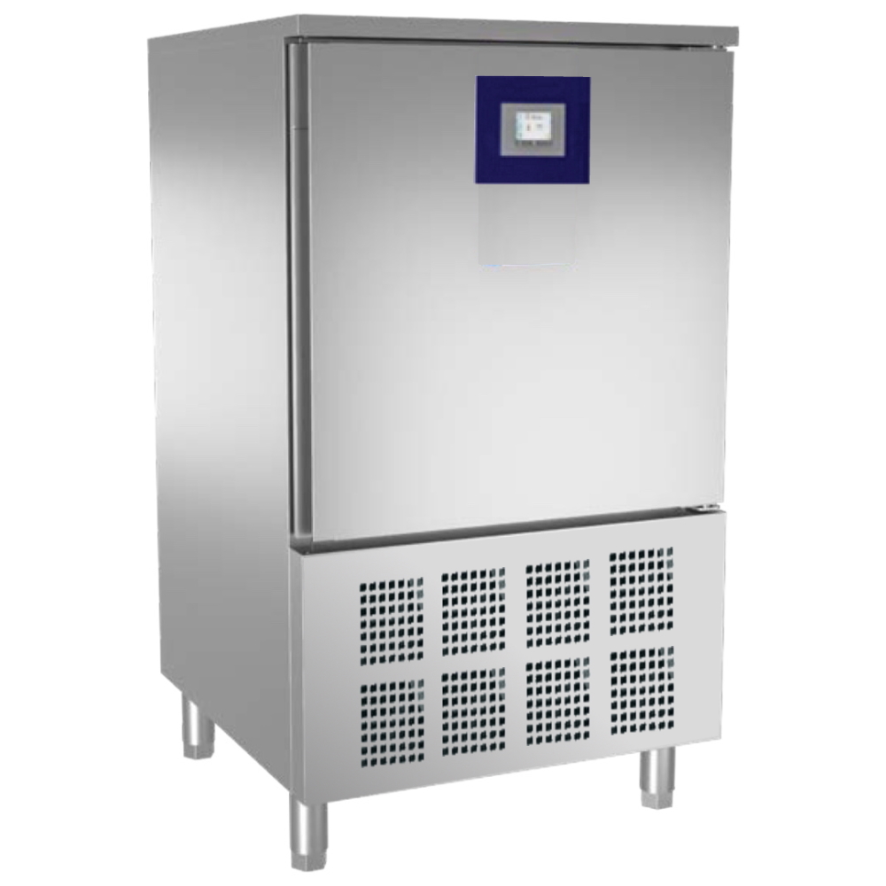 Blast chiller 10 gn 1/1 or tray-l 40x60 - 800x800x1450 mm - 2000 W 230/1V - 54798850 Eurast