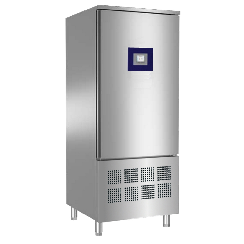 Blast chiller 16 gn 1/1 or tray-l 40x60 - 800x800x1950 mm - 3500 W 400/3V - 54998850 Eurast