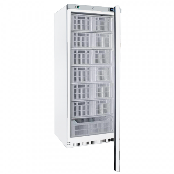 Static freezer cabinet white 600 lts + 13 baskets - 780x740x1870 mm - 150 W 230/1V - 7369240C Eurast