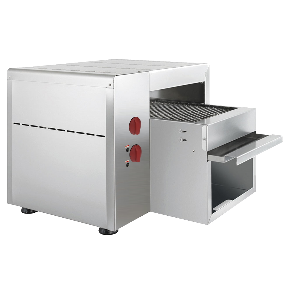 Electric ribbon bread toaster for bread - 480x510x410 mm - 3 KW 230/1V - 43816017 Eurast