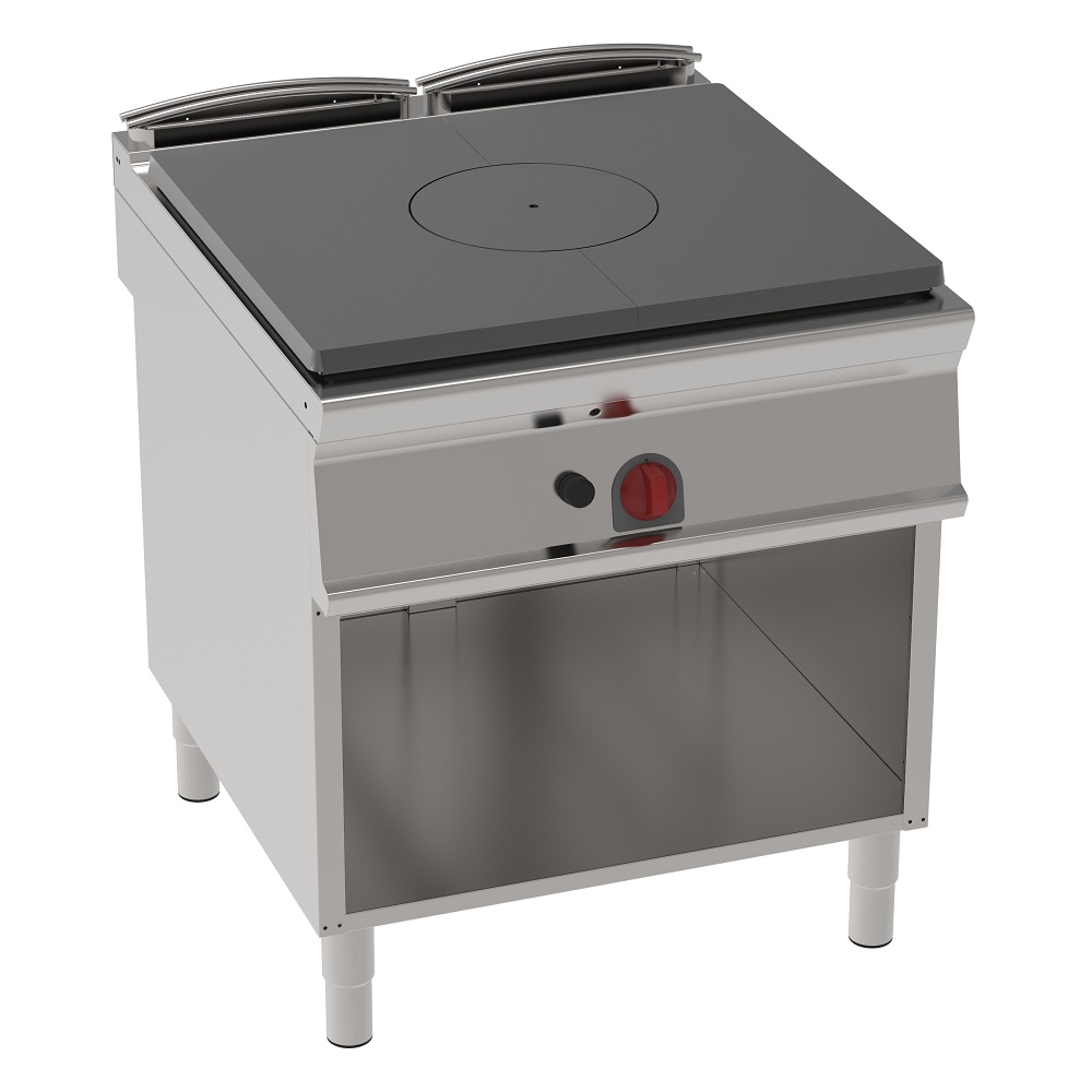 Gas solid top 1 burner on open support - 800x900x900 mm - 11 Kw - 48910313 Eurast