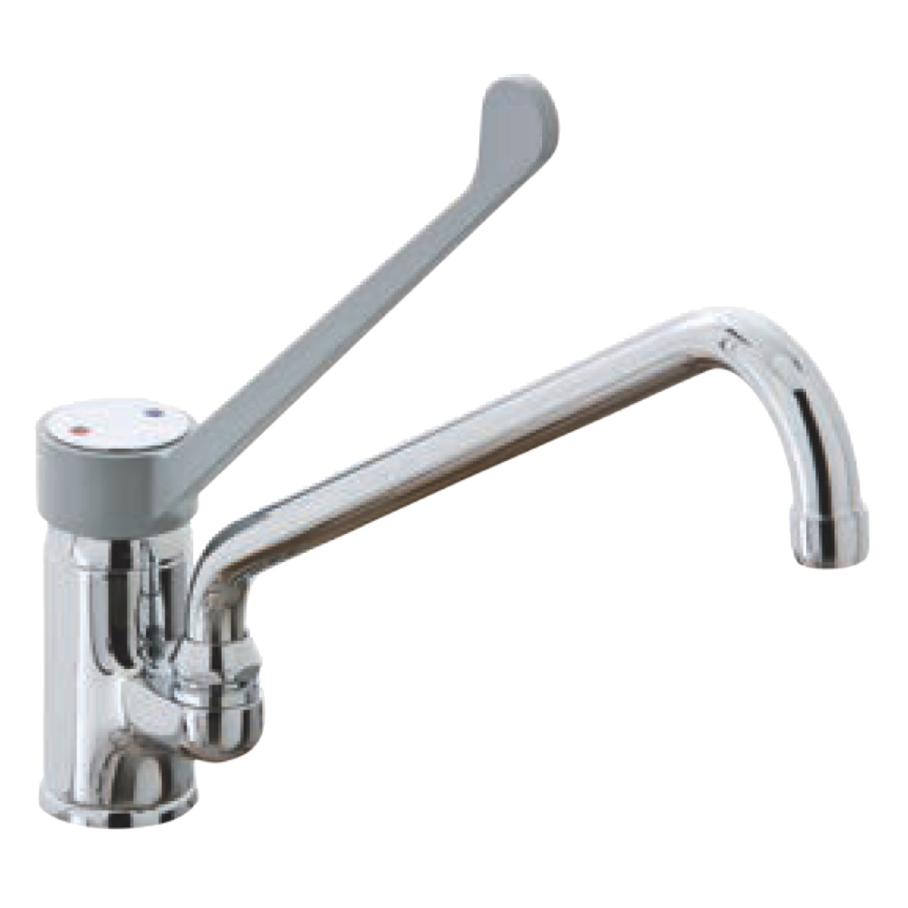 Single lever mixer tap high spout lever - 22111134 Eurast
