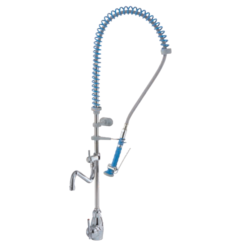 Shower wash tap with high spout - 16000124 Eurast