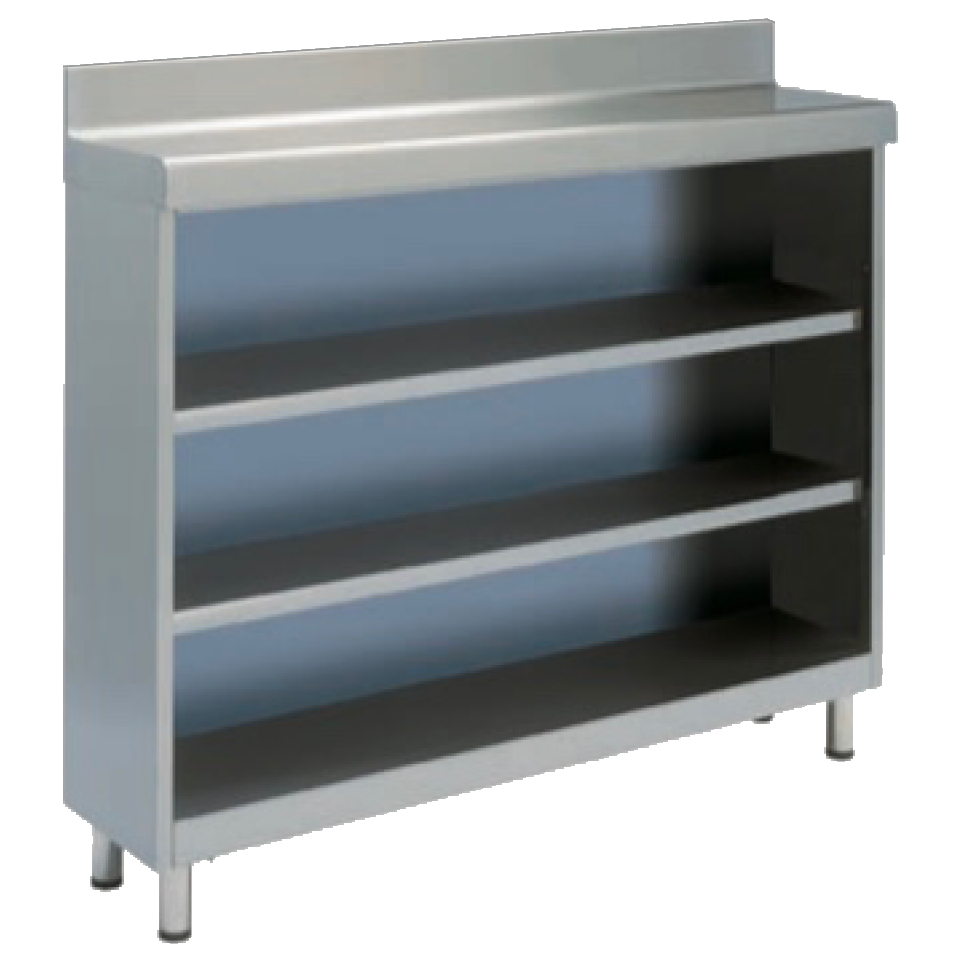 Mueble de estantes tras barra 3 estantes 2025x350x1050 mm