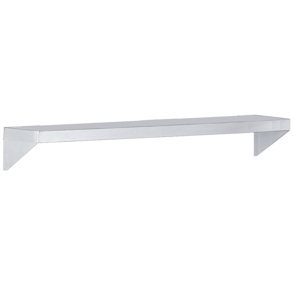 Shelf for wall shelves smooth - 1200x250x150 mm - 33040010 Eurast