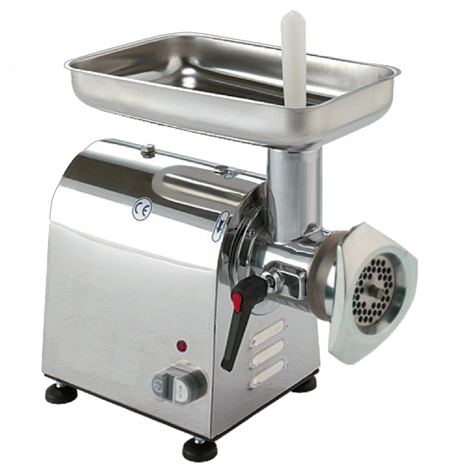 Meat mincer production 200 kg/h - 250x410x430 mm - 750 W 230/1V - 17735100 Eurast