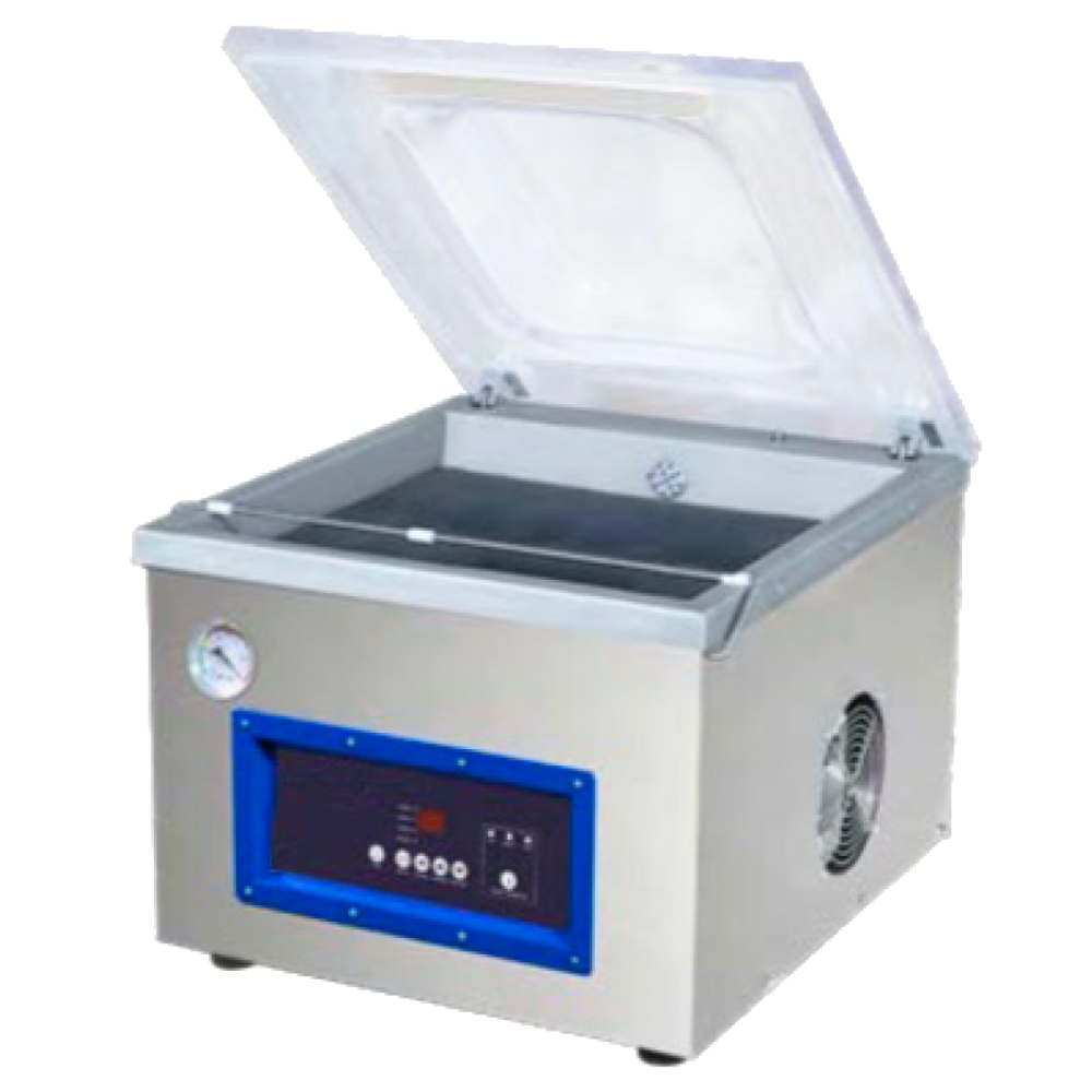 Vacuum packing machine 8 m3 pump - 1 welding bar 260 - 350x475x400 mm - 370 W 230/1V - 17425670 Eura