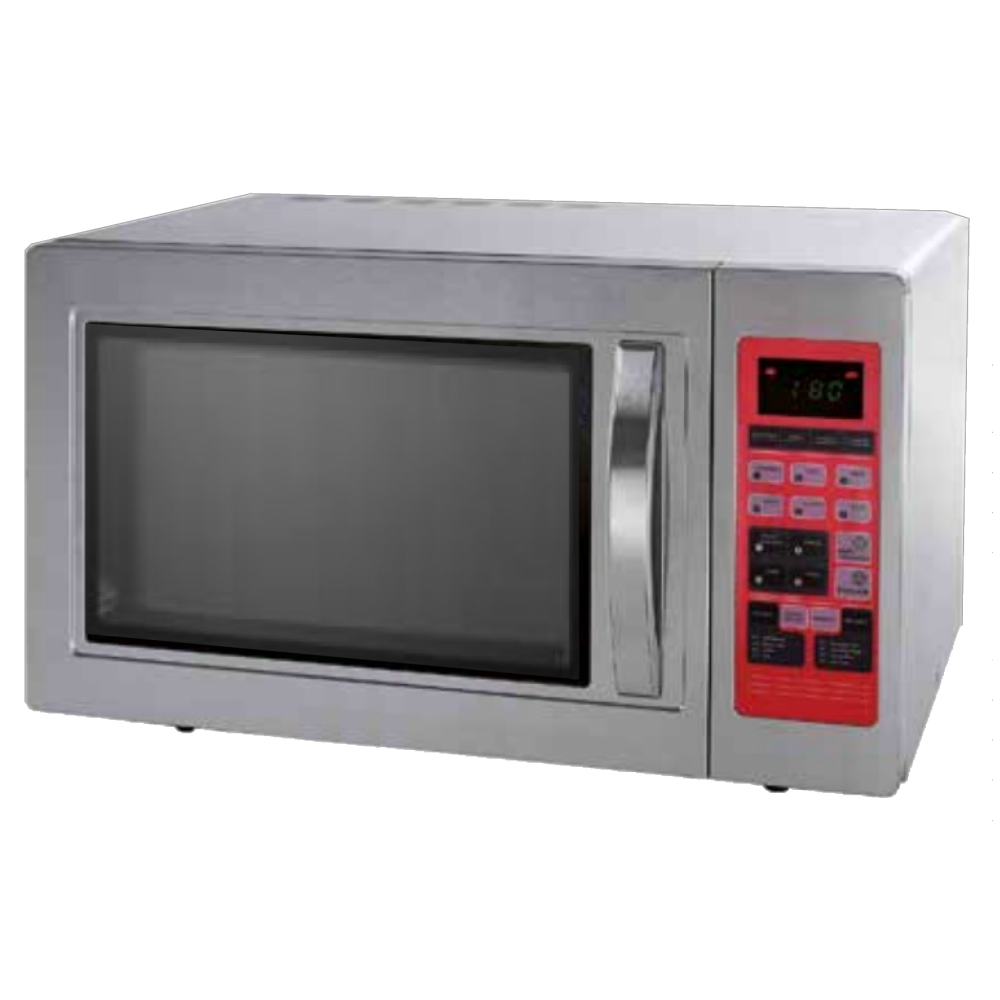 Microondas inox 25 l. digital con grill 1 magnetron 0,9 515x465x305 mm