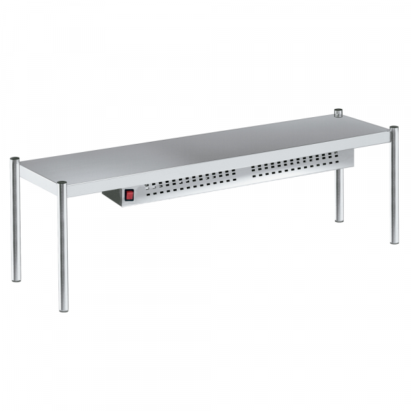 Table top shelf 1 shelf with warm light - 900x350x400 mm - 600 W 230/1V - 1800030P Eurast
