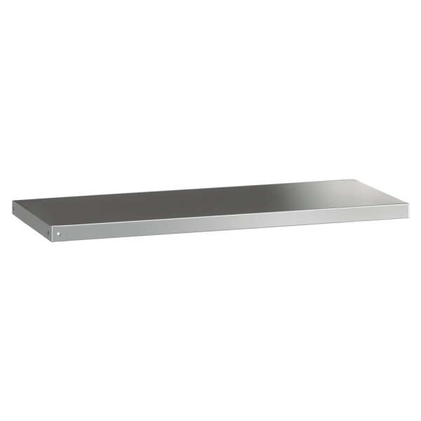 Stainless steel shelf for standing shelve smooth - 1400x400x40 mm - 30614010 Eurast