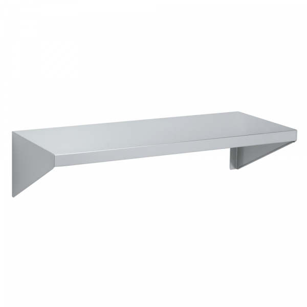 Wall shelf smooth square below - 800x400x250 mm - 35420010 Eurast