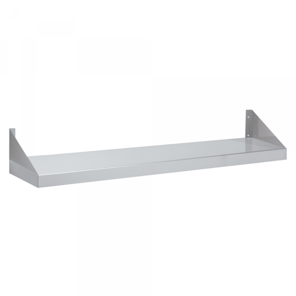 Wall shelf smooth square above - 1200x250x150 mm - 33060010 Eurast