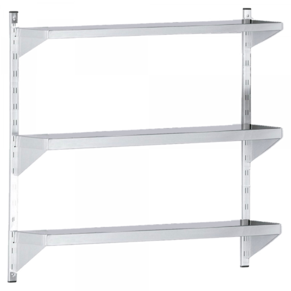 Adjustable wall shelf 3 shelves (depth 250) - 1000x250x1000 mm - 31032000 Eurast