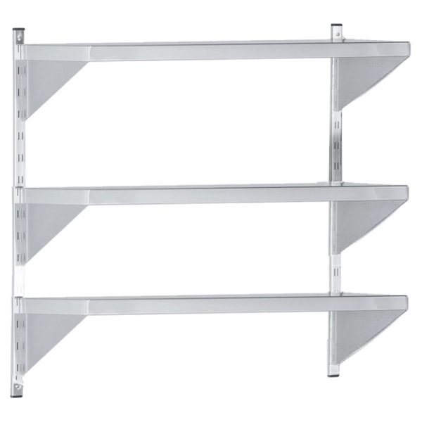 Adjustable wall shelf 3 shelves (depth 400) - 1200x400x1000 mm - 31234000 Eurast