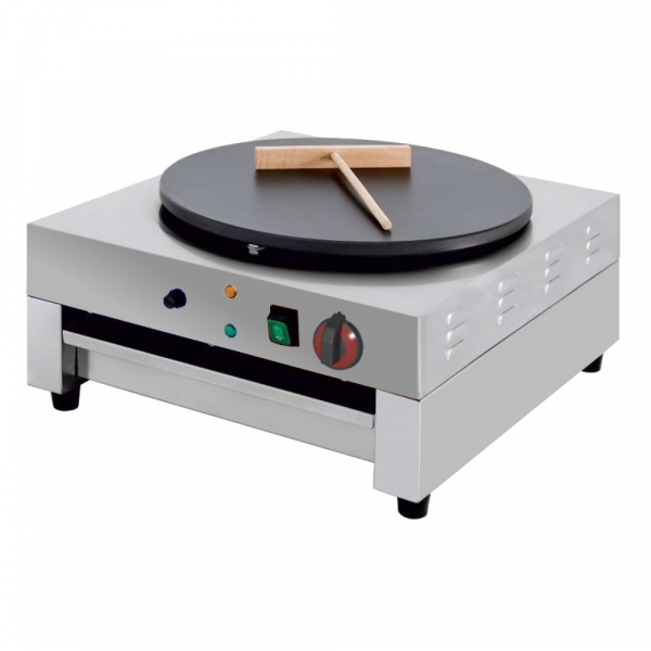 Electric crepe maker 1 plate of d=400 mm - 450x480x230 mm - 3 Kw 230/1V - 441801CE Eurast