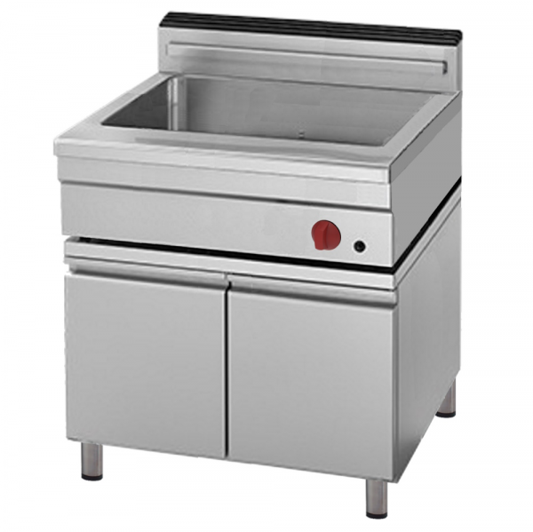 Freidora de pastelería a gas 44 litros armario 2 puertas 800x700x900 mm