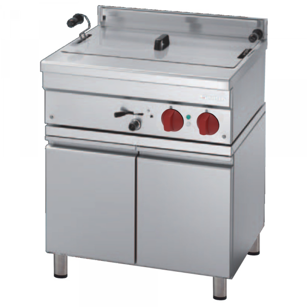 Freidora pastelería eléctrica 20 litros armario 2 puertas 700x580x900 mm