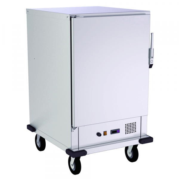 Electric ventilated hot humid cart 17 gn 2/1 or 34 gn 1/1 - 700x805x1740 mm - 3 KW 230/1V - 61100041