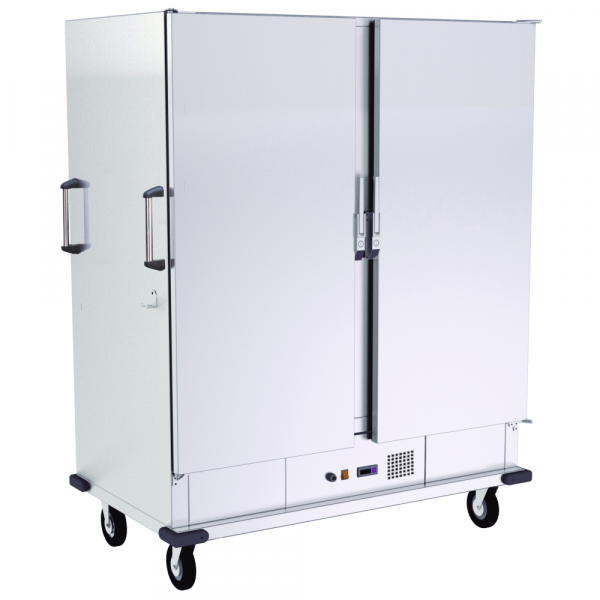 Electric ventilated hot humid cart 44 gn 2/1 or 88 gn 1/1 - 1350x805x1740 mm - 4 KW 230/1V - 6200004