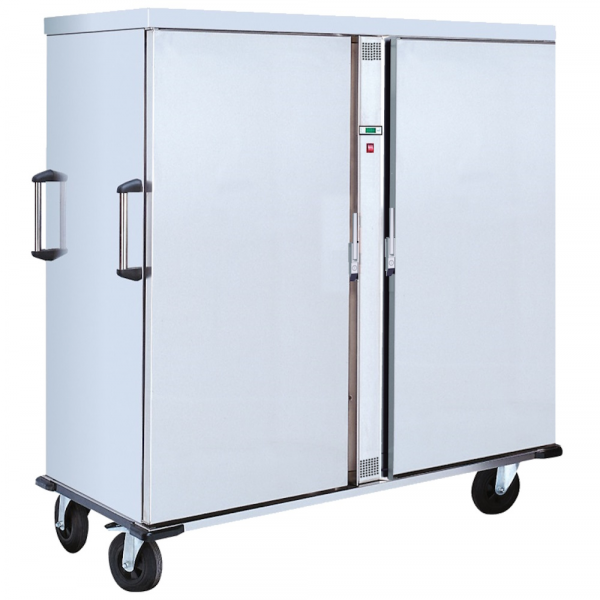 Electric ventilated hot humid cart 40 gn 2/1 or 80 gn 1/1 - 1600x750x1770 mm - 3 KW 230/1V - 64000G0