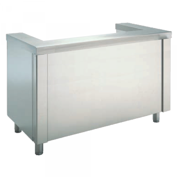 Mueble para carros self-service dispensadores 1300x700x850 mm